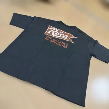 rvca 다크 그레이 티셔츠