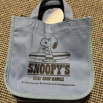 SNOOPY'S SURF SHOP 백 하레이와 하와이 한정판