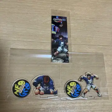 KOF 시이켄 아크릴 스탠드 2종 세트 & 덤