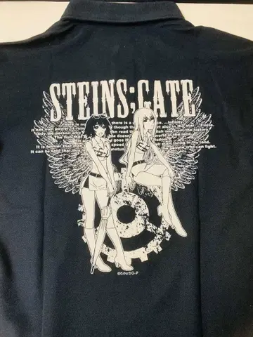 STEINS;GATE 슈타인즈 게이트 마키세 쿠리시 피케 셔츠 L 사이즈