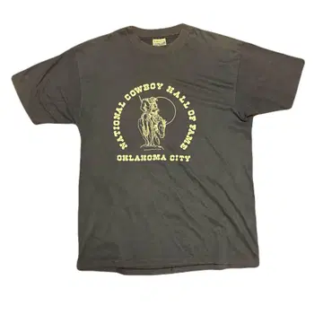 80s 헤인즈 NATIONAL COWBOY HALL OF FAME XL