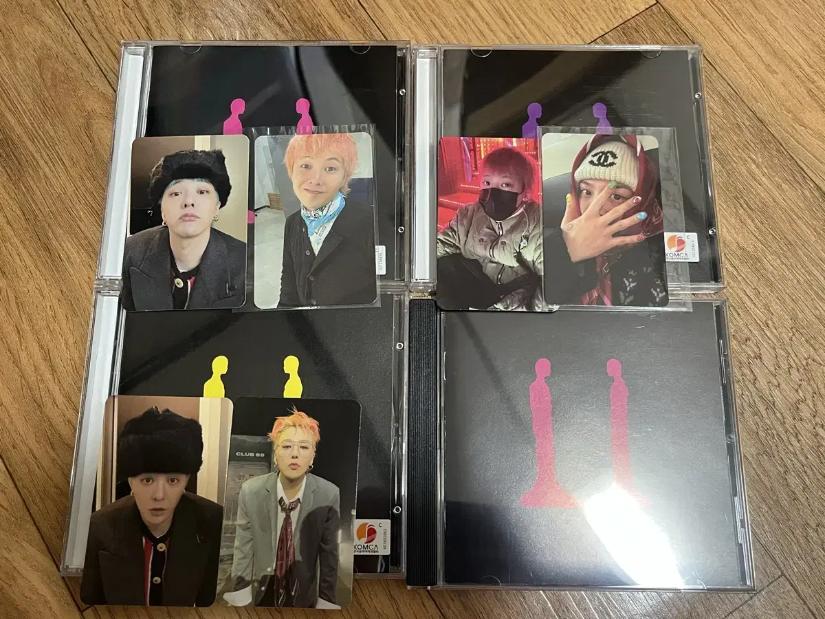G-dragon GD Kwon Ji-yong 3rd Album Übermensch Pink Yellow Bora Overseas Edition
