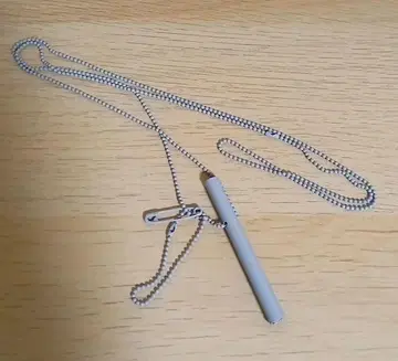 가르니 목걸이 블루 그레이