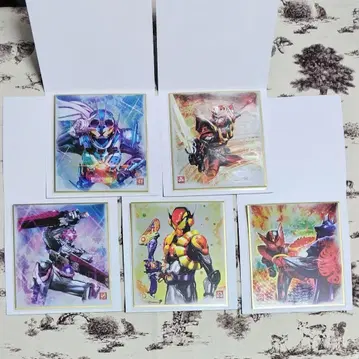 5개 세트 가샤폰 가면라이더 색지 ART GP 에디션 3 브람 등