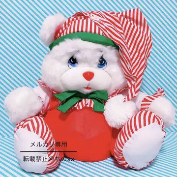 웰메이드 토이 크리스마스 홀리데이 베어 곰 봉제 인형 팬시 시트