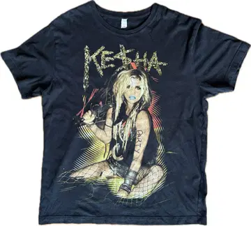 Kesha Get Crazy Tour 티셔츠 블랙