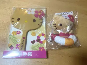 헬로키티 당첨 복권 마스코트 거울