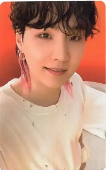 BTS Butter SUGA 트레이딩 카드 노랑