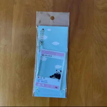 새상품 유이하마 SNS풍 아크릴 키링 어드벤처 월드 팬더