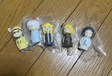 데스노트 미니 피규어 5종 세트