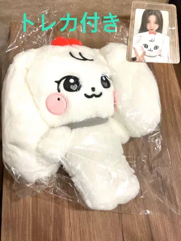 IVE MINIVE 원영 팝업 한정판 30cm 봉제 인형 트레이딩 카드