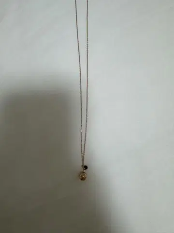 핑크 골드 K10 목걸이