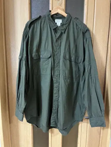 90s BANANA REPUBLIC 사파리 셔츠 인도산 XL 사이즈
