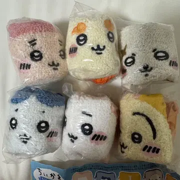 치이카와 (먼작귀) 모코모코 파우치 2 전종 6종 풀 컴프 컴프 세트