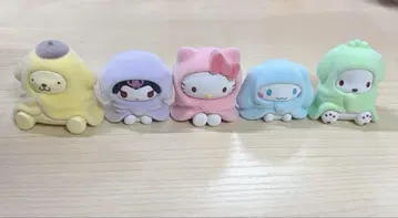 산리오 이불 모자 5개 컴플리트 세트