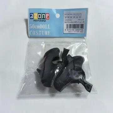 아존 50 클래시컬 리본 신발 블랙 검정 azone 인형 신발