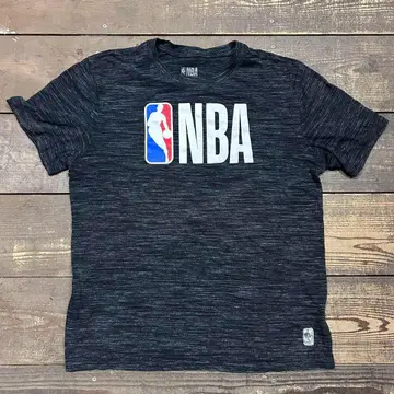 XL NBA 농구 미국 티셔츠 블랙 로고