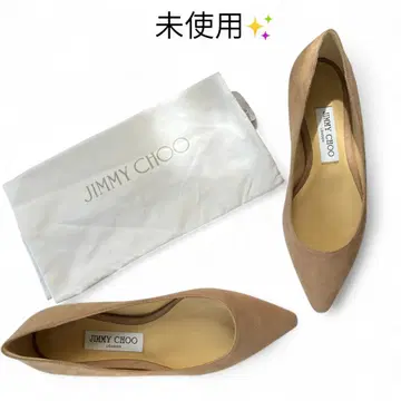 거의 미사용 지미추 ROMY FLAT 펌프스 36.5 23.5cm