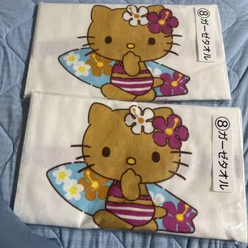 헬로키티 서핑 타월 2장 세트