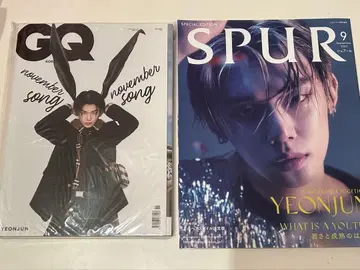 txt 영준 잡지 GQ KOREA SPUR