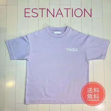 ESTNATION 티셔츠 M 라벤더 새상품급