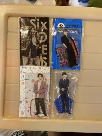 SixTONES 교모토 타이가 4종 세트
