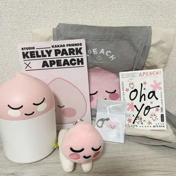 피치 굿즈 6종 세트 아크릴 키링 등