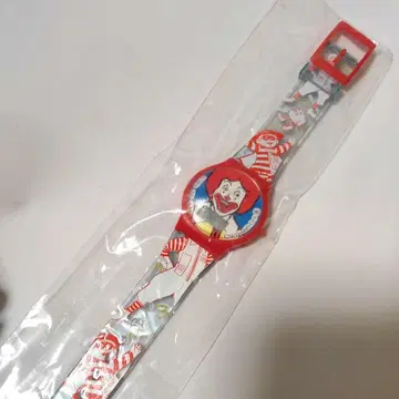 맥도날드 빈티지 레트로 시계 손목시계