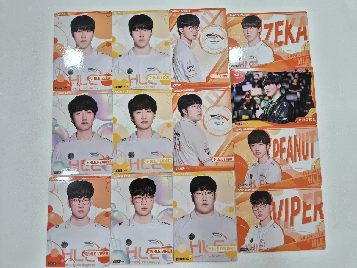 LCK 한화 생명 포토 카드 판매