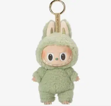러브부 LABUBU 마카롱 봉제 인형 참 Green Grape