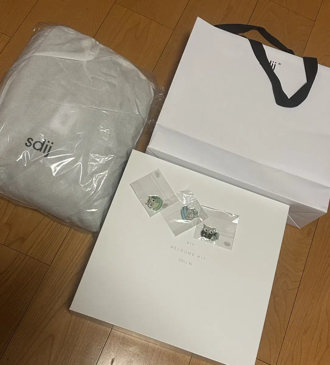 Sidae Injae Welcome Kit 9th Blanket (owl magnet included)