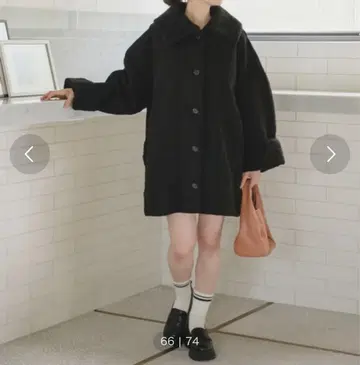 Kastane 카스타네 하이넥 리바보 무스탕 자켓 사이즈 1