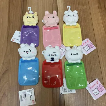라부이즈 덕질 봉제 인형 카드 케이스와 키링 세트