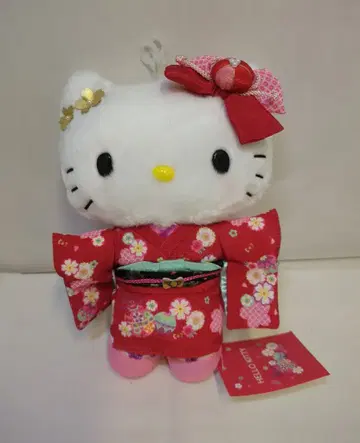 산리오 키티 기모노 봉제 인형