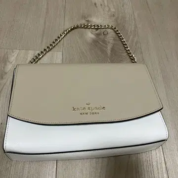 kate spade 숄더백 베이지/화이트