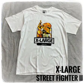 XLARGE XLARGE 스트리트 파이터 달심 티셔츠 프린트
