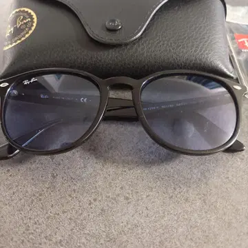 레이밴 rayban 블루 케이스 크로스 포함