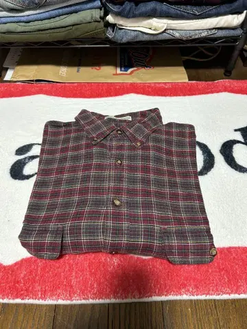 Eddie Bauer Bainbridge Flannel 긴팔 플란넬 셔츠