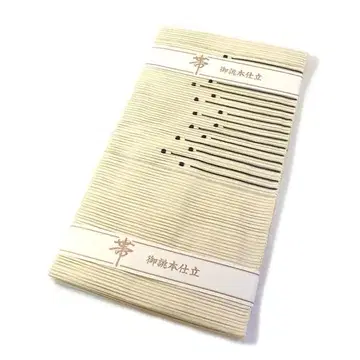 nas_1080 명주 자수 오비(약 24cm) 여름 오비 기성품 새상품
