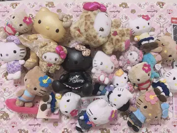 헬로키티 갸루키티 묶음 판매 봉제 인형 피규어 마스코트