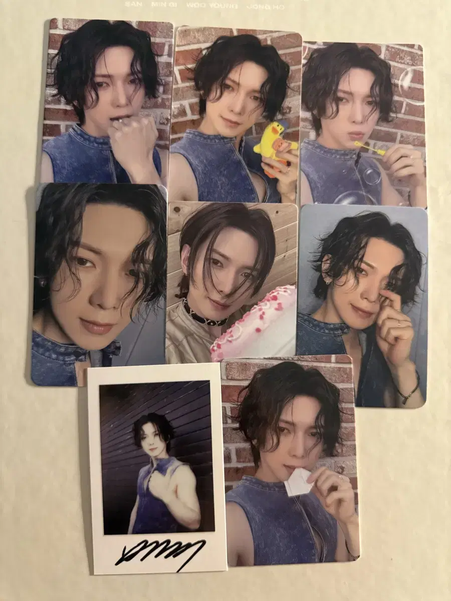 Ateez Yeosang poca bulk wts