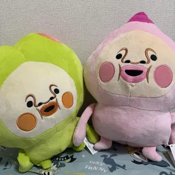 코비토즈칸 BIG 봉제 인형 카쿠레모모지리 스모모노우치 2종 세트