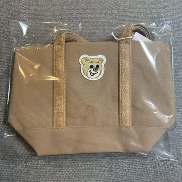 라브러리 바이 페이러 올드 테디 와펜 토트백 베이지