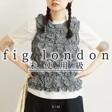 미사용급 fig London uneven blouse 애니벤 블라우스