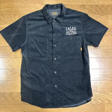 Calee 칼리 반팔 셔츠 코듀로이