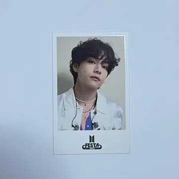 BTS FESTA 페스타 V DC 구매 혜택 인스턴트 사진