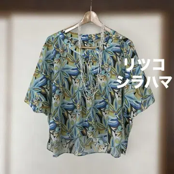 리츠코 시라하마 새상품급 티셔츠 리조트