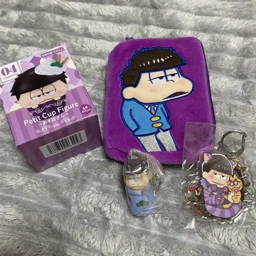 오소마츠 6쌍둥이 굿즈 이치마츠 세트 피규어 키링 손가락 인형 파우치