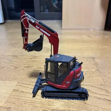 YANMAR VIO80 미니카 빨간색/블랙