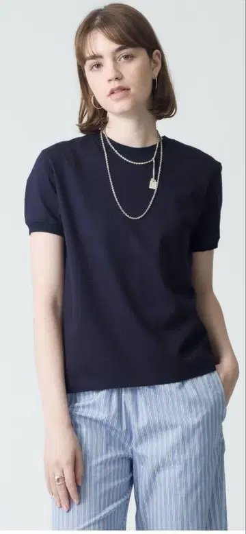 ronherman ebure 네이비 티셔츠 미사용 새상품